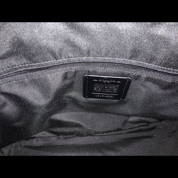 Black Coach Bag (Dome Satchel) - Picture 6 of 6